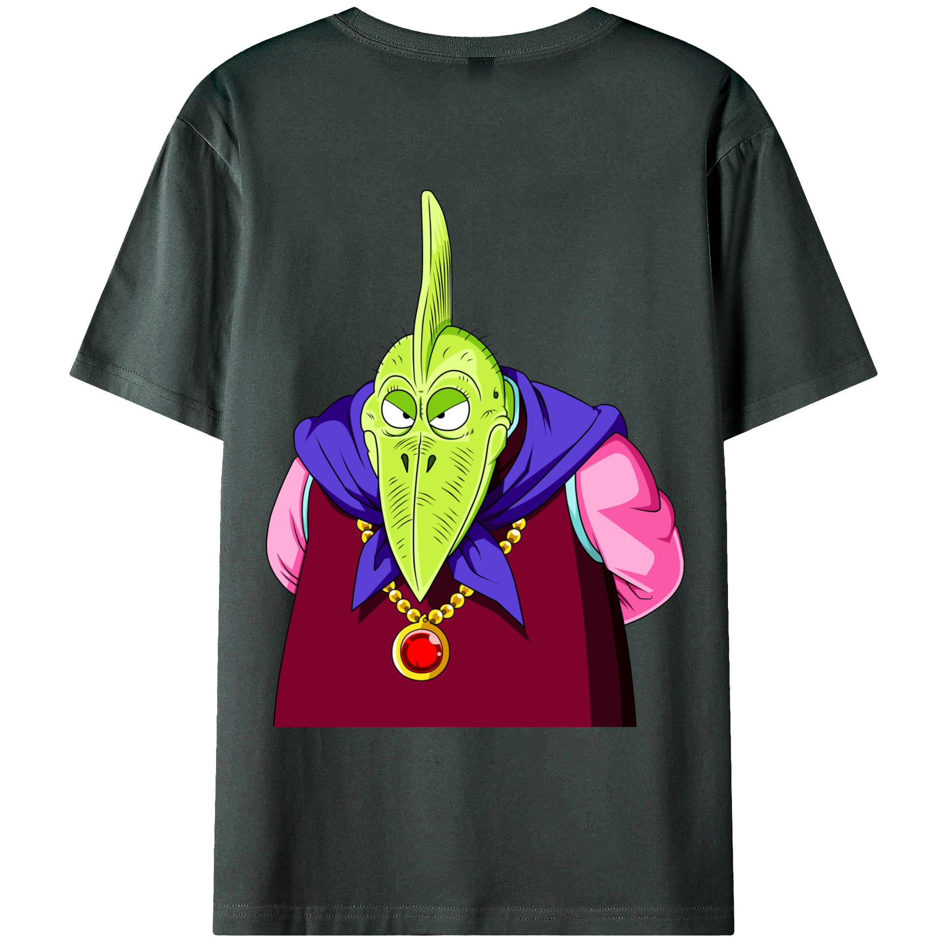 （画像用） ドラゴンボール DRAGON BALL 綿100％ メンズ半袖Tシャツ（バックプリント） 通気性